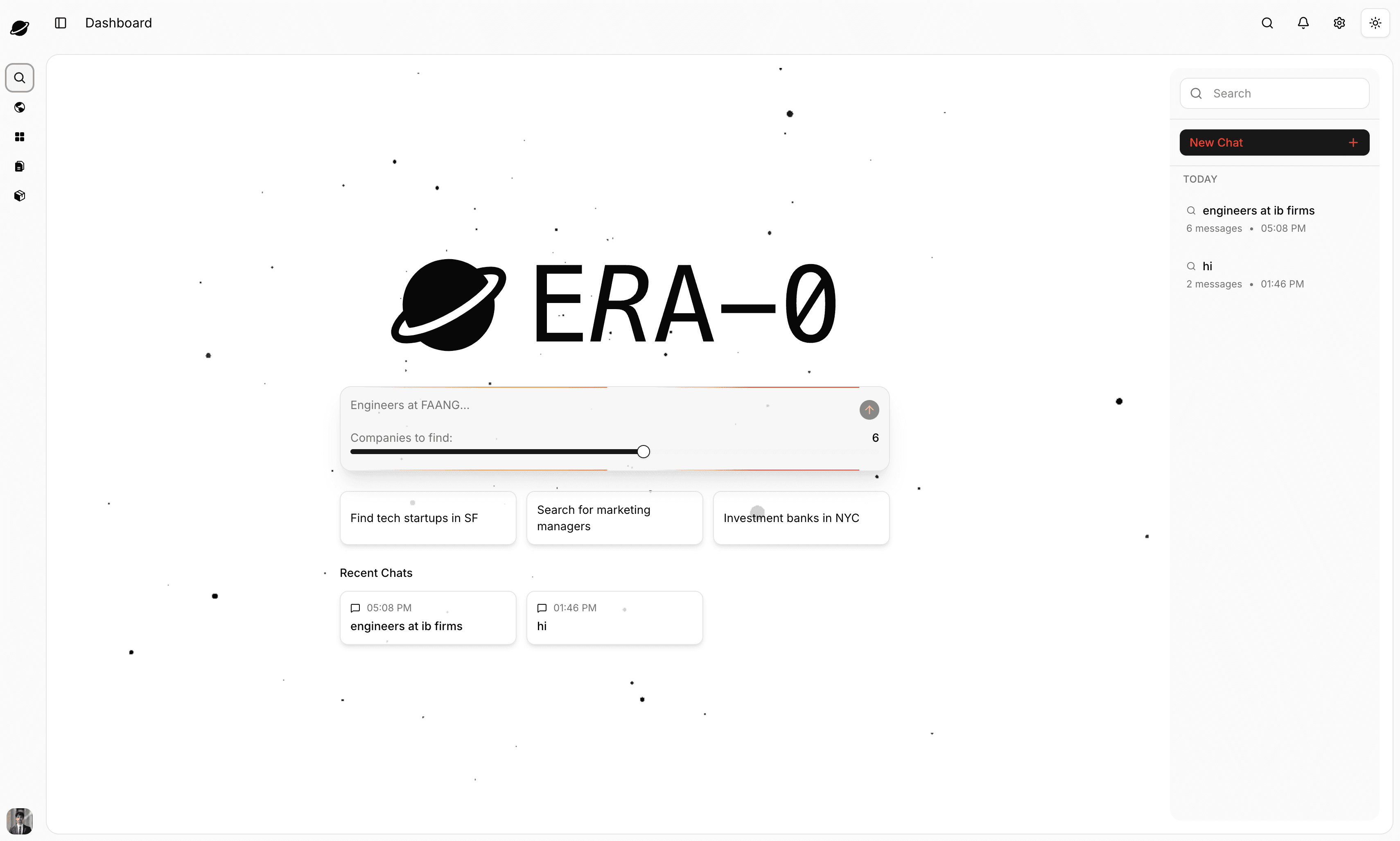 app screen